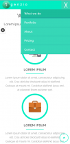 Agenzio - One Page HTML5 responsive Template Screenshot 4