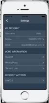 RegLog - iOS App Template With PHP Backend  Screenshot 2