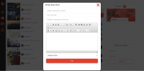Blog with Control panel - PHP Script Screenshot 8