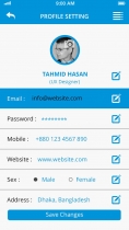 Shop & Communication iOS App UI Screenshot 23