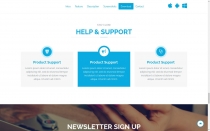 Grape App - App Landing Page HTML Template Screenshot 11