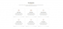 NANDINI - One Page Business html Template Screenshot 2