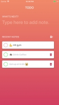 Minimalist Todo - React App Template Screenshot 4
