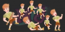 Cute Man 2D Game Character Screenshot 3