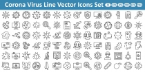  Corona Virus Color Vector icon Screenshot 3