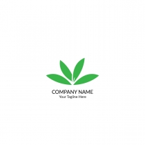 Leaves Logo Template Screenshot 1