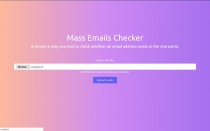 Asp.Net Mass eMails Checker Screenshot 2