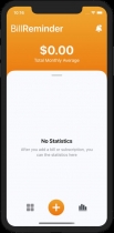 Bill Reminder - SwiftUI iOS App Source Code Screenshot 3