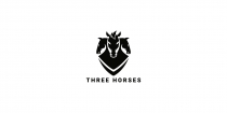 Three Horses Modern Logo Screenshot 3