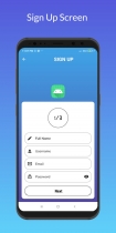 Android Login Register Pages UI with Firebase Screenshot 6