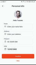Flight Booking App React Native App Template Screenshot 15