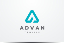 Advan Letter A Logo Design Screenshot 1