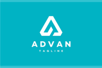 Advan Letter A Logo Design Screenshot 2