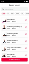 Fitness App - React Native App - Laravel Backend Screenshot 2