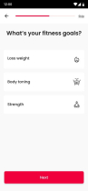 Fitness App - React Native App - Laravel Backend Screenshot 7