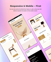 Woodnest - Home Decor Furniture Shopify Theme Screenshot 2