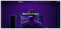 Nuvin Portfolio HTML Theme Screenshot 1