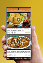 Easy Cooking Recipes - Android App Source Code Screenshot 1