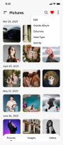 Gallery App  Android Source Code Screenshot 2