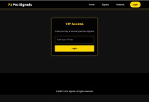 Forex And Crypto Signal Provider Website Script Screenshot 7
