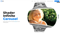 Shader Infinite Carousel JavaScript Plugin Screenshot 4